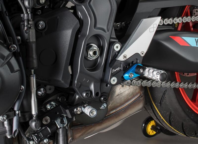 Adjustable Rear Sets With Fixed Foot Pegs for Yamaha Naturale